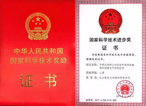 榮獲國家科學技術(shù)進步二等獎